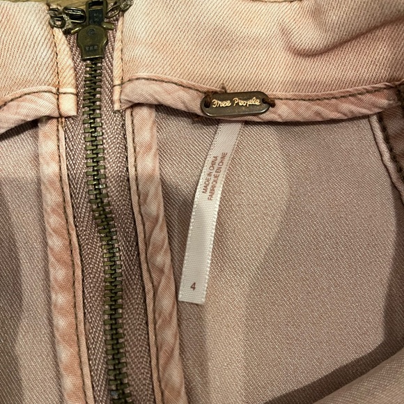 Free People Modern Femme Denim Mini Skirt in size 4 - Picture 4 of 4